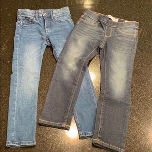 2 pairs jeans. Size 5